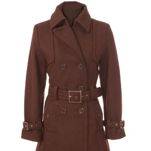 Women trench wool coat